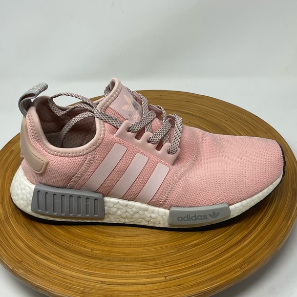 adidas Shoes - ADIDAS Womens Nmd R1 Sneakers Shoes Pink Grey Size 7.5